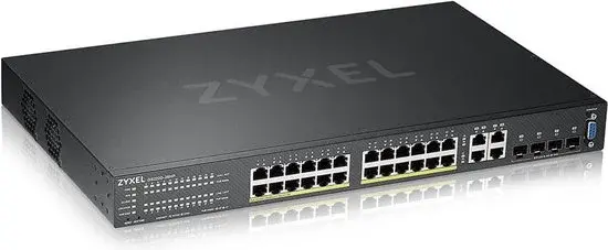 Switch réseau Gigabit PoE 28 ports Zyxel GS2220-28HP-EU0101F | Neuf