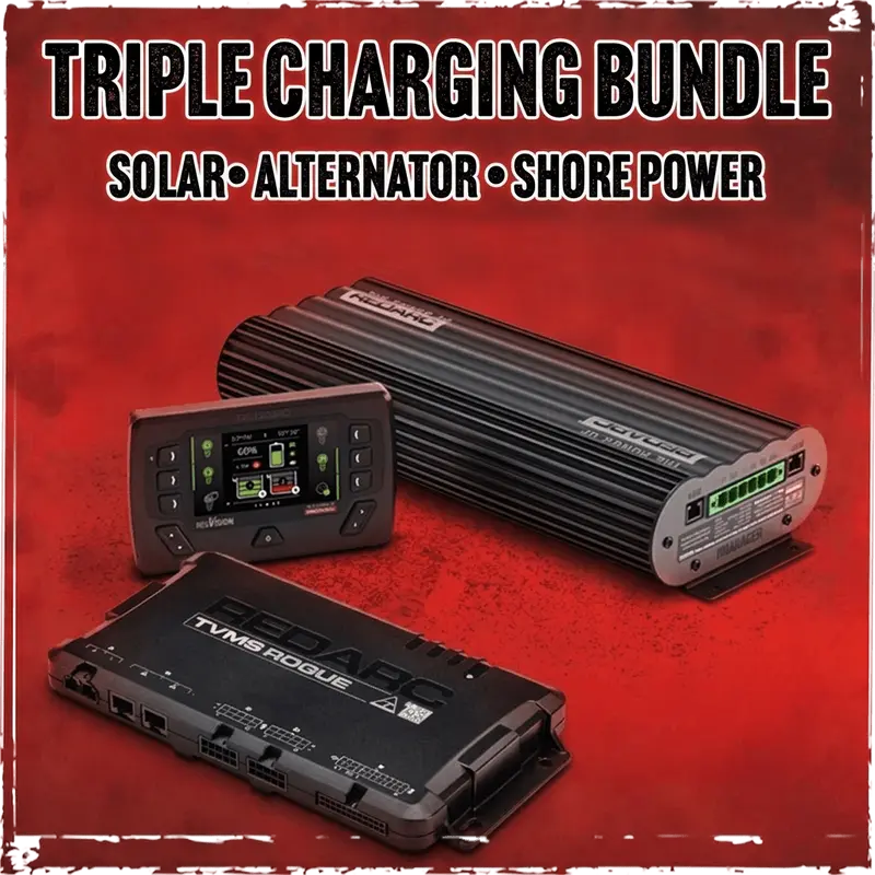 Système Gestion Batterie REDARC SOLILA Manager30 + TVMS Rogue 4x4