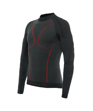 T-SHIRT DAINESE  THERMO LS NOIR ROUGE