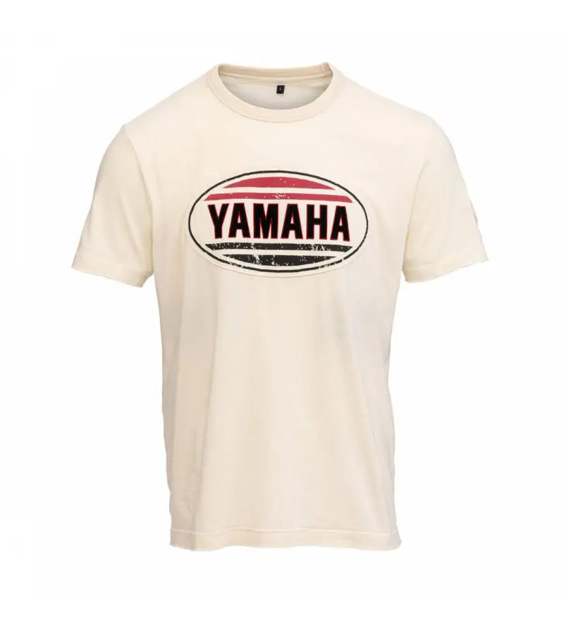 T-SHIRT YAMAHA FASTER SONS TRAVIS BEIGE 2021