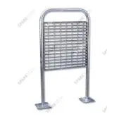 Tape-tapis station | acier galvanisé | 105 × 58 cm | libre-service