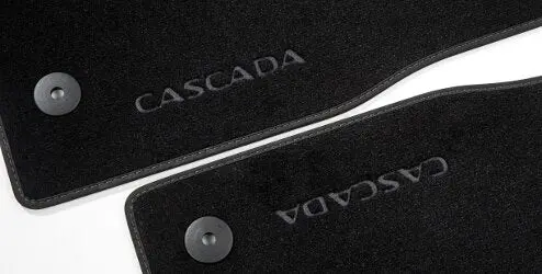 Tapis de sol en velours (Argent/Brandy) - Opel Cascada