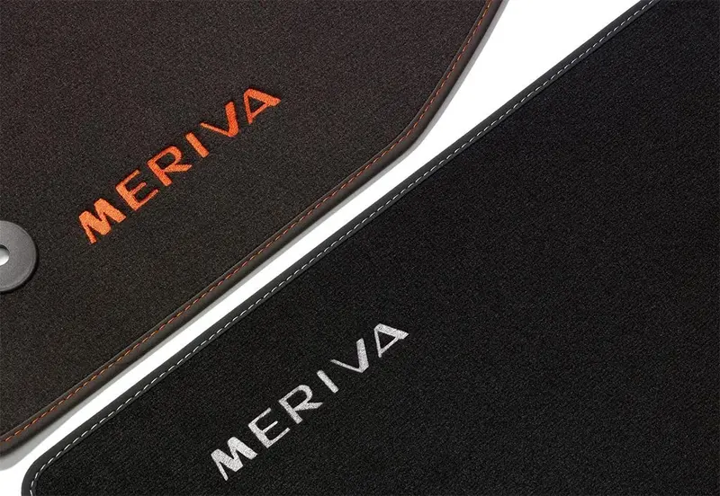 Tapis de sol en velours (Cocoa/Jet Black) - Opel Mériva