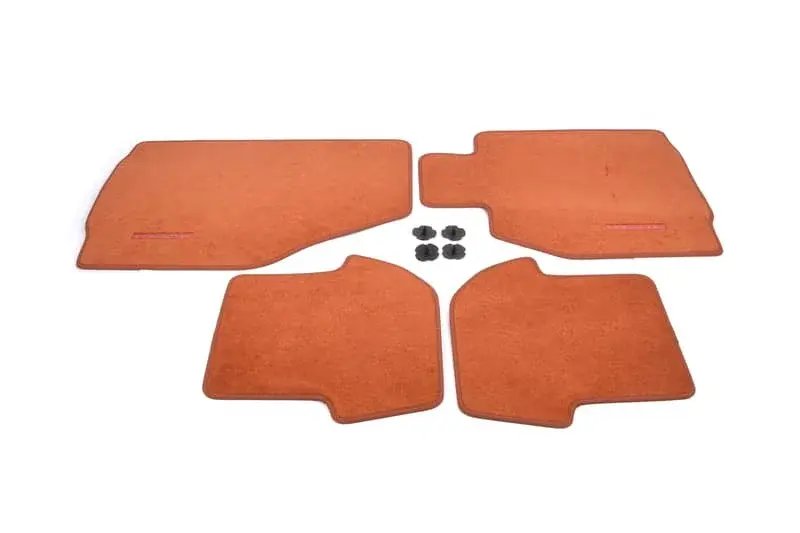 Tapis de sol Porsche 911 997 Terre cuite Lot de 4 - Neuf Outlet