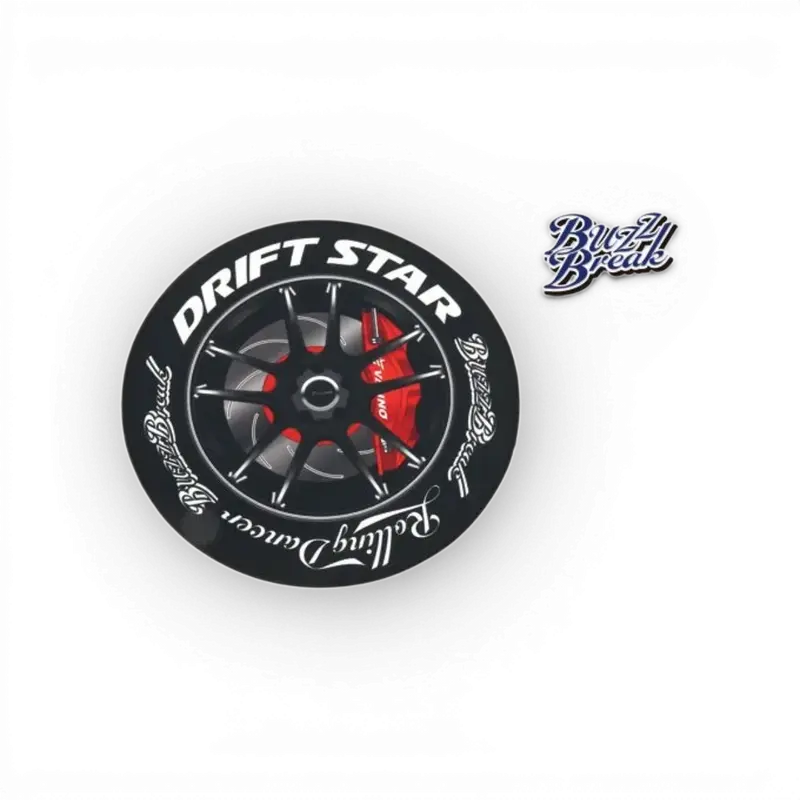 Tapis Drift star Noir
