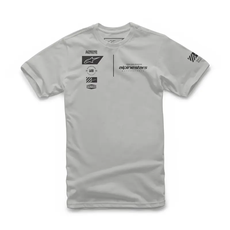 TEE SHIRT ALPINESTARS POSITION GRIS