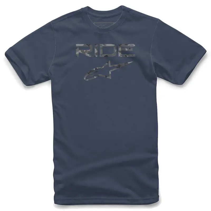 TEE SHIRT ALPINESTARS RIDE 2.0 CAMO NAVY