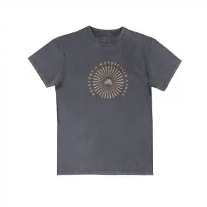 TEE SHIRT HELSTONS SUN COTON NOIR