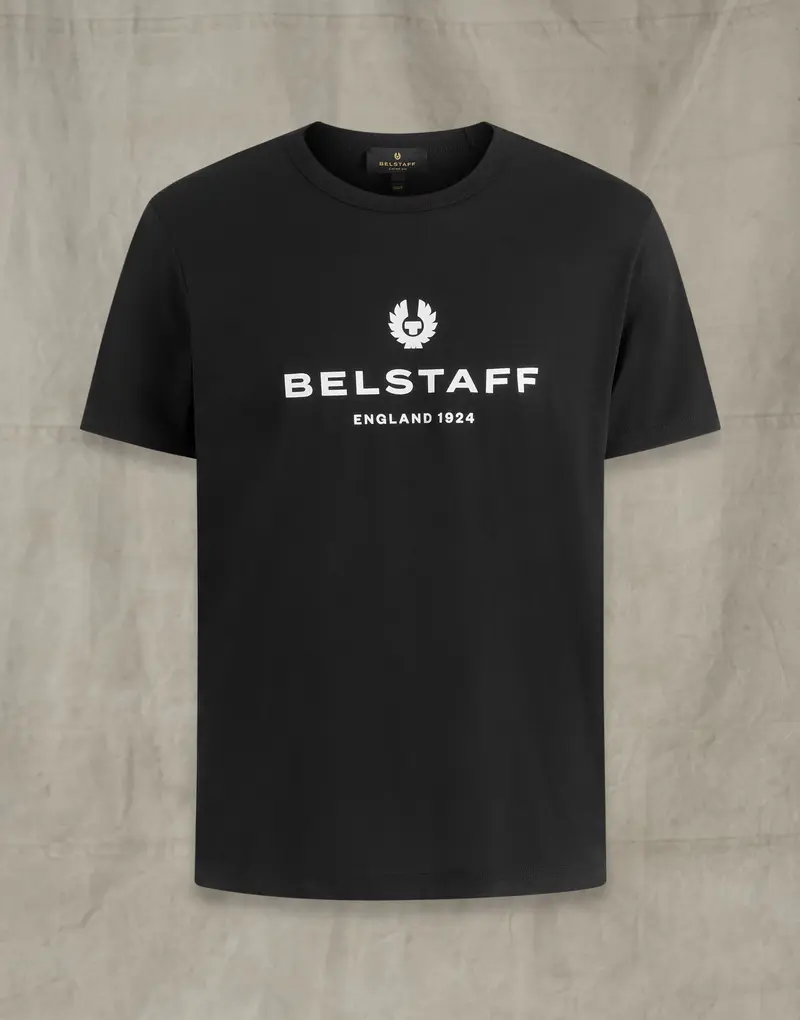 TEE-SHIRT HERITAGE BELSTAFF 1924 NOIR