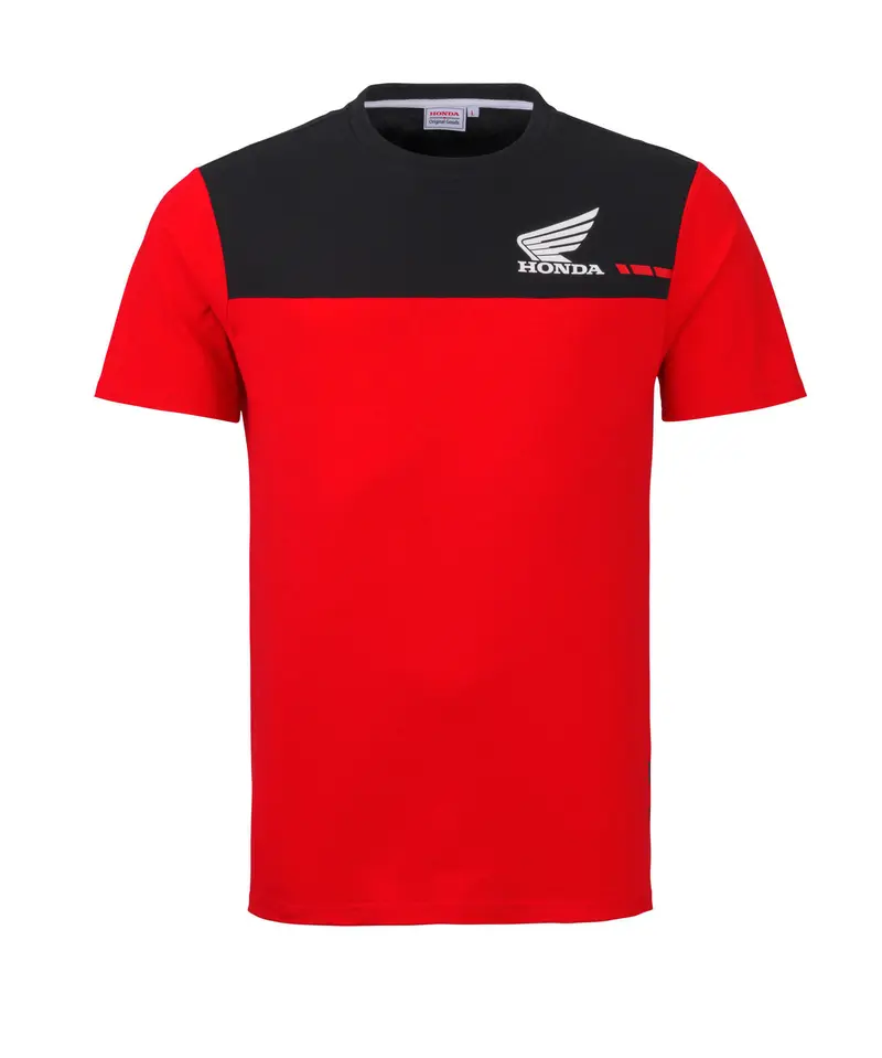 TEE -SHIRT TEAMS HONDA 2026 ROUGE NOIR