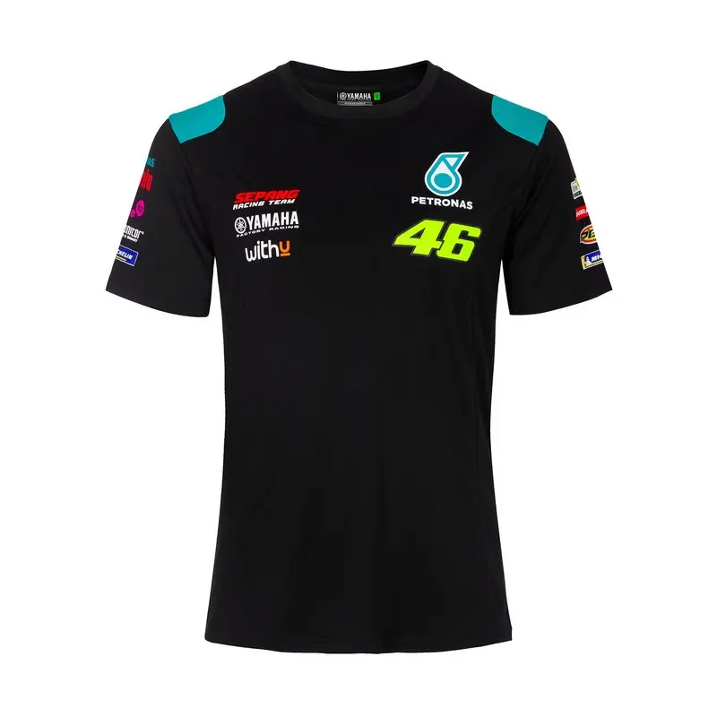 TEE SHIRT YAMAHA VR46 PETRONAS REPLICA NOIR