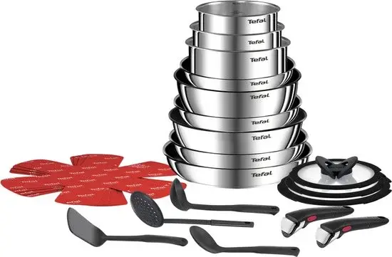 Tefal Ingenio L897SM Emotion 22-delige pannenset - Nieuw Outlet