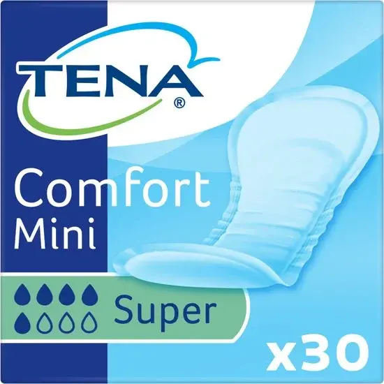 TENA Comfort Mini Super 30 unités Protections contre l'incontinence - Neuf Outlet