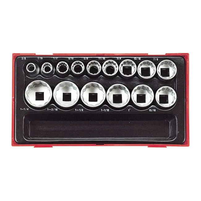 Teng Tools 12-point Socket Set Metric Sizes