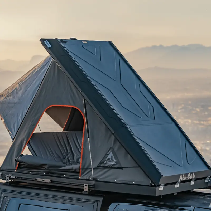 Tente de Toit Expedition Gen 3-R Noire | ALU-CAB