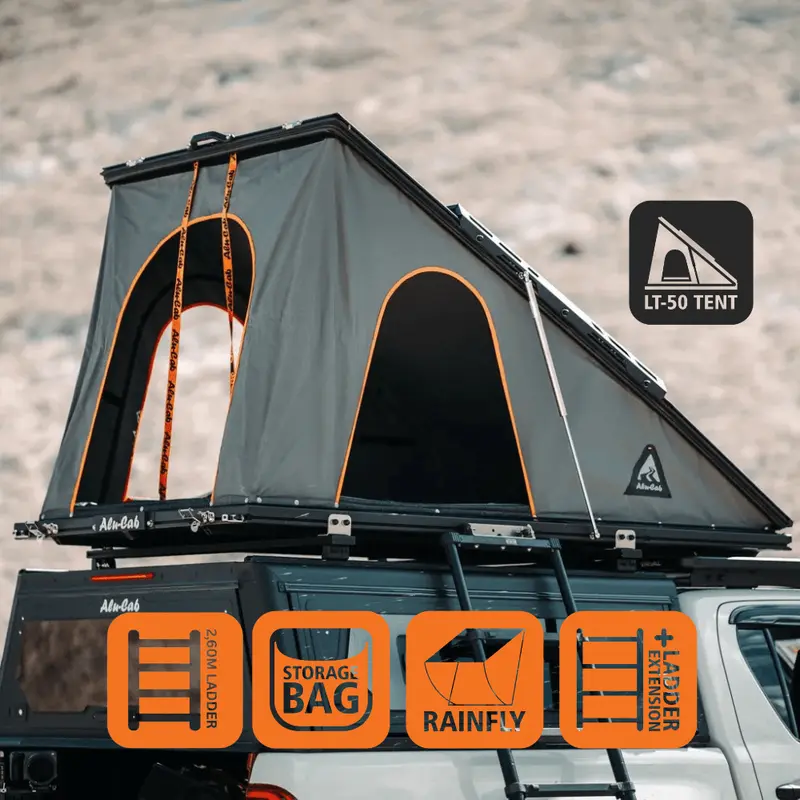 Tente de toit LT-50 Lightweight Alu-Cab | Aluminium