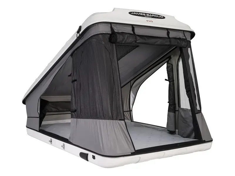 Tente de toit Space EVO S/M/XL - James Baroud - ouverture portefeuille