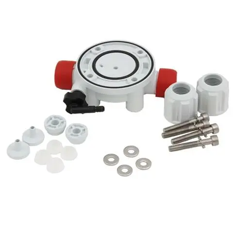 Tête de pompe Kompact AMS200 – Corps PVC, billes céramique
