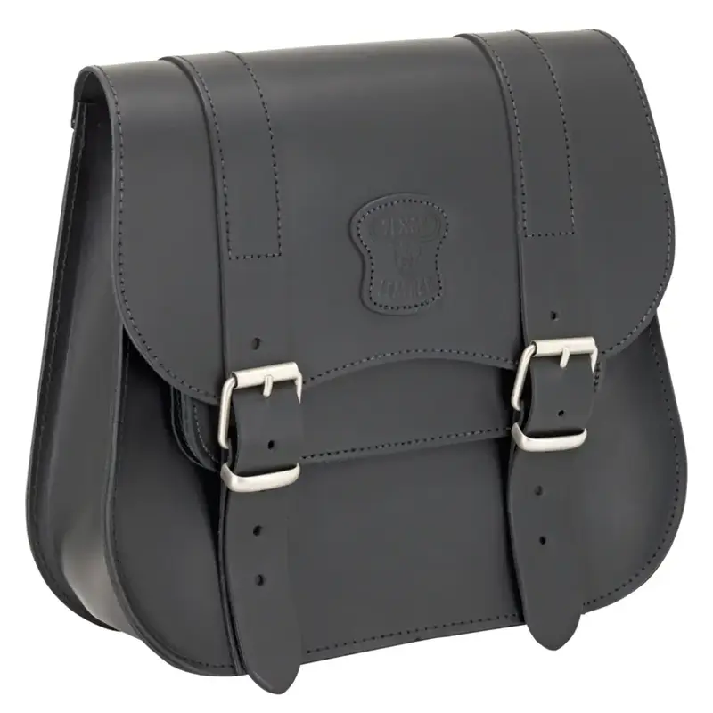 Texas Leather Sacoche universelle de moto pour facteur moyen