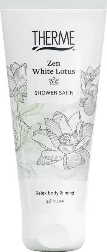 Therme Douche Zen Lotus Blanc 200 ml - Nouveau Outlet