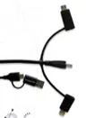 Thomson - CABLE UNIVERSEL DE CHARGE & DONNÉES 2.4A / 60W MULTI SORTIE