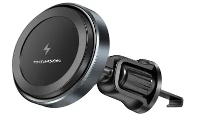 Thomson - CHARGEUR DE VOITURE MAGNETIQUE SANS FIL QI 15W
