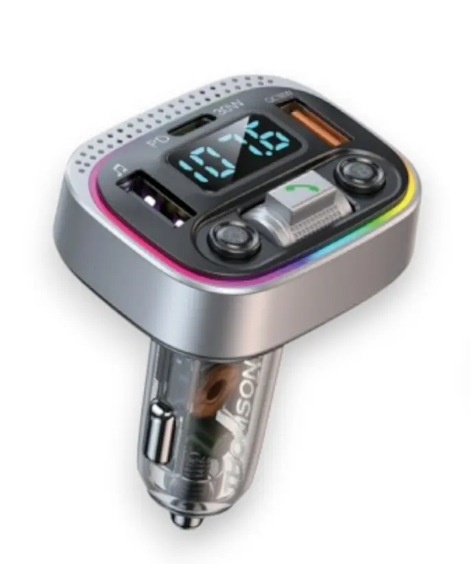Thomson - TRANSMETTEUR FM BLUETOOTH 12/24V QC 3.0 (18W) + PD 30W