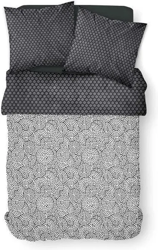 Today Crazy Minas Bedset 220x240 Zwart - Nieuw Outlet