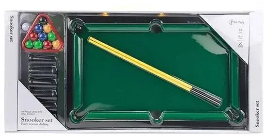 Toi-Toys Snookerset Mini Biljarttafel Groen - Nieuw Outlet
