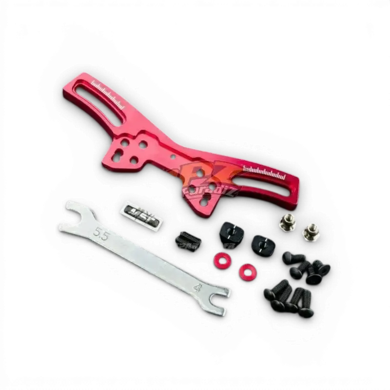 Tour amortisseur aluminium Rouge