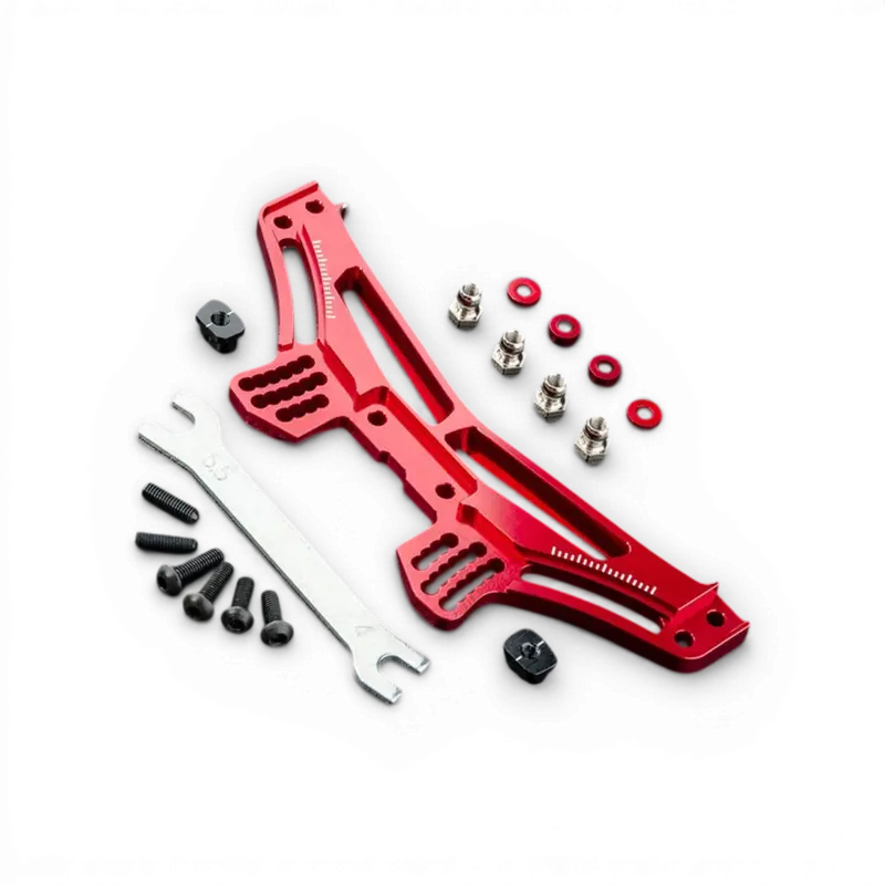 Tour amortisseurs arrière aluminium Rouge RMX