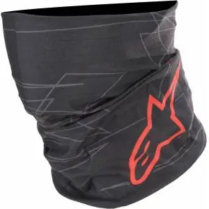 TOUR DE COU MM93  ALPINESTARS  NOIR ANTHRACITE ROUGE