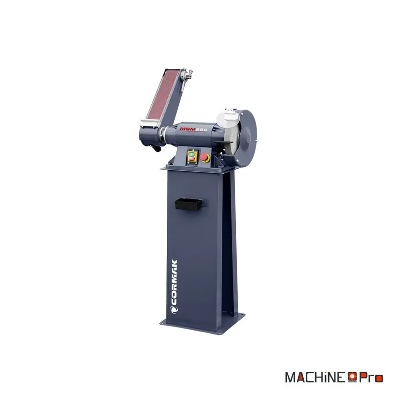 Touret à meuler industriel à bande et à disque CORMAK MSM250