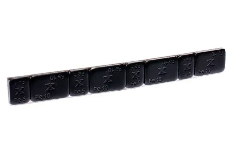 Trax Stalen Plakgewicht Zwart 60g 50 stuks - Nieuw