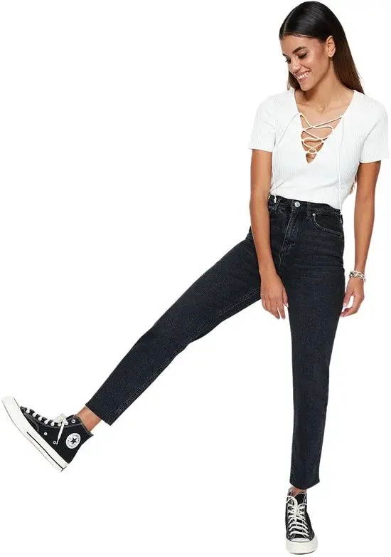 Trendyol | Jean mom taille normale | Femmes | EU38