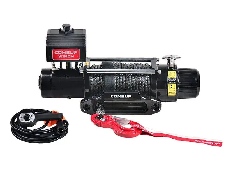 Treuil COMEUP DV 9S 12V / 24V - 4082 kg - Câble Synthetique