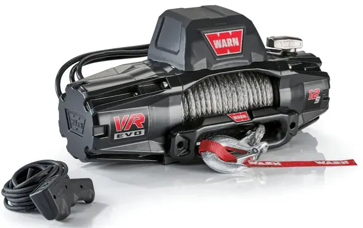 Treuil WARN VR-EVO 12S | 5.4T | Câble Synthétique | 12V