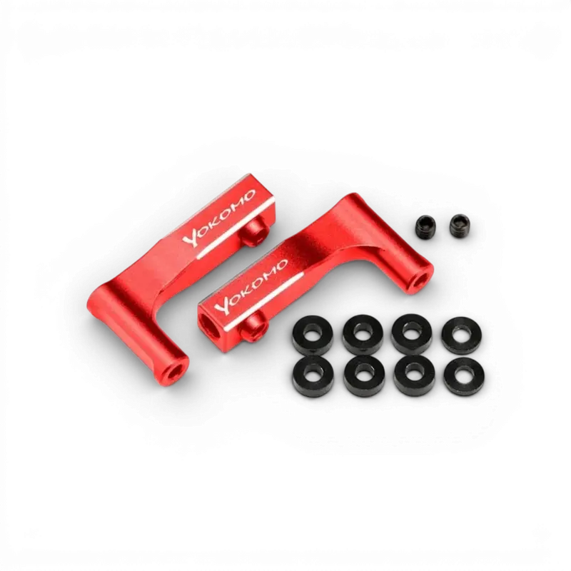Triangles avants supérieur Rouge aluminium en I
