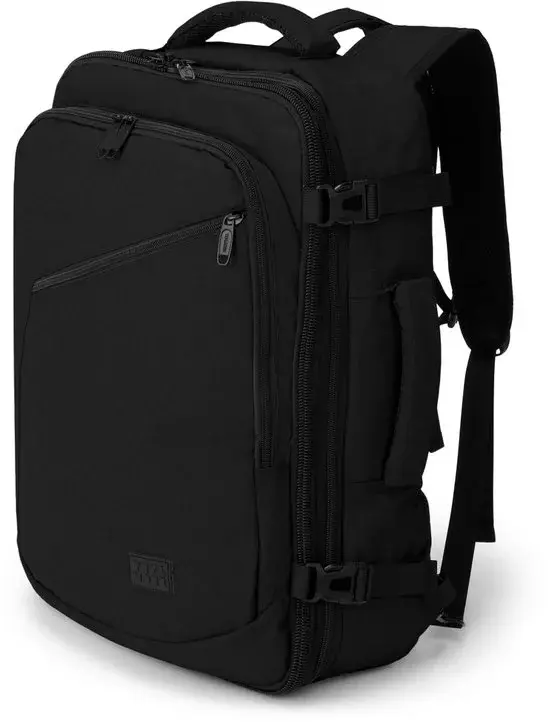 TRVLMORE Sac à dos 40L Bagage cabine Noir - Nouvelle Collection Outlet