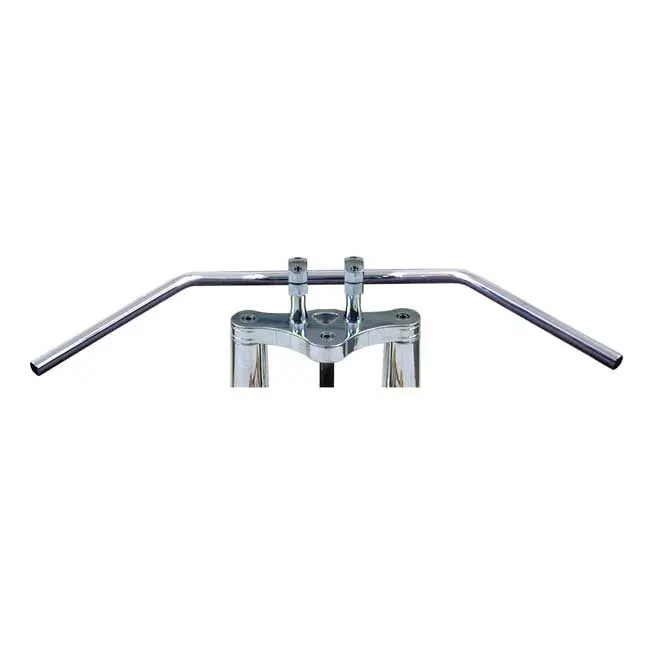 TRW 1" Roadstar Medium Wide Handlebars 5.5" Rise Chrome