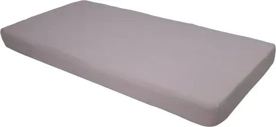Tryco Jersey Ledikant Hoeslaken Grijs 60x120cm - Nieuw Outlet