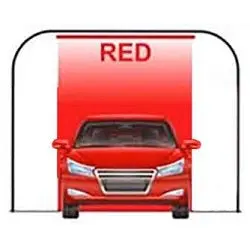 Tube LED 72' Rouge 30W pour Station de Lavage Auto