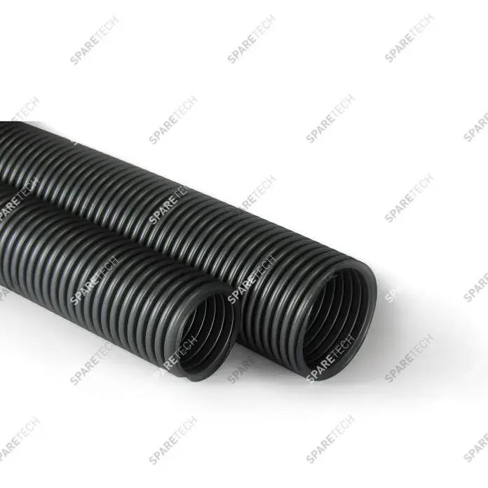 Tuyau aspi antistatique noir au mètre 38 mm (couronne de 30 m)