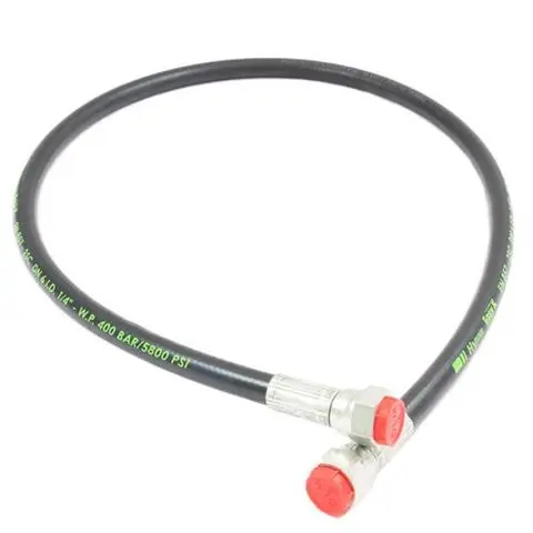 Tuyau Haute Pression pour Rampe C11C11 3/8 G1/2-G1/2 2SN DN6 2500mm