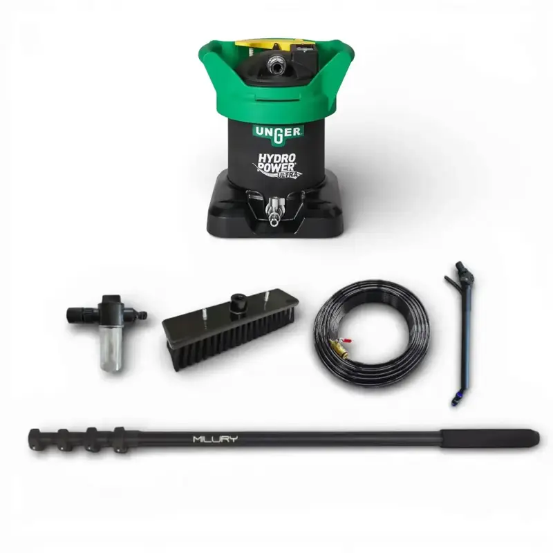 Unger Set HydroPower S avec perche carbone Milury NEX 5 mètres