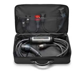 Universal Charger, kit avec 3 adaptateurs (1,8 kW - 22 kW, triphasé) - Opel