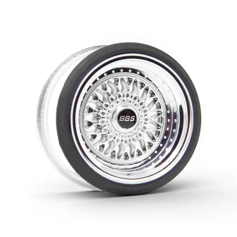 V16D BBS RS - Chrome +10mm Offset (6.5mm réel)
