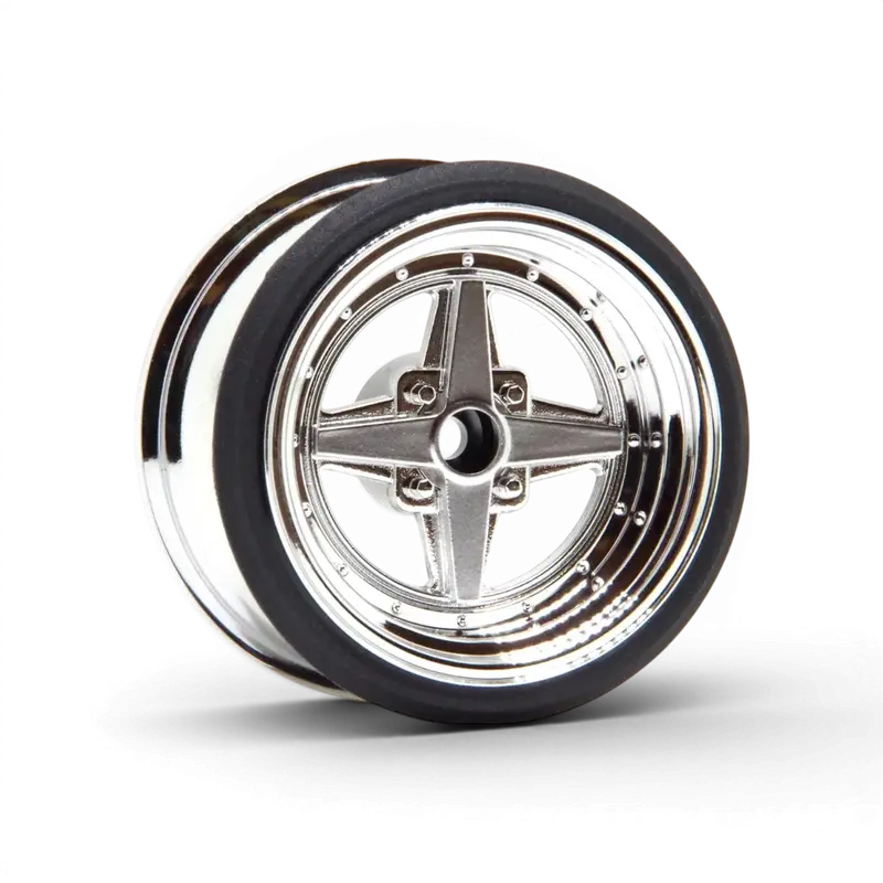 V16D Work Equip 01 - Chrome Poli +12mm Offset (8.5mm réel)