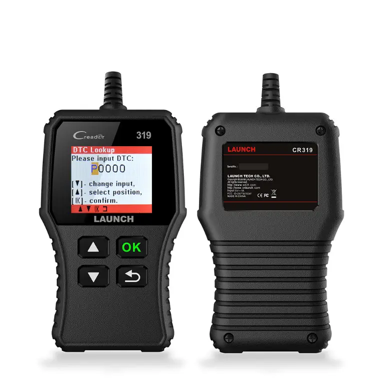 Valise de Diagnostic Automobile OBD2 LAUNCH X431 CR319 – Lecteur et Effaceur de Codes Défaut
