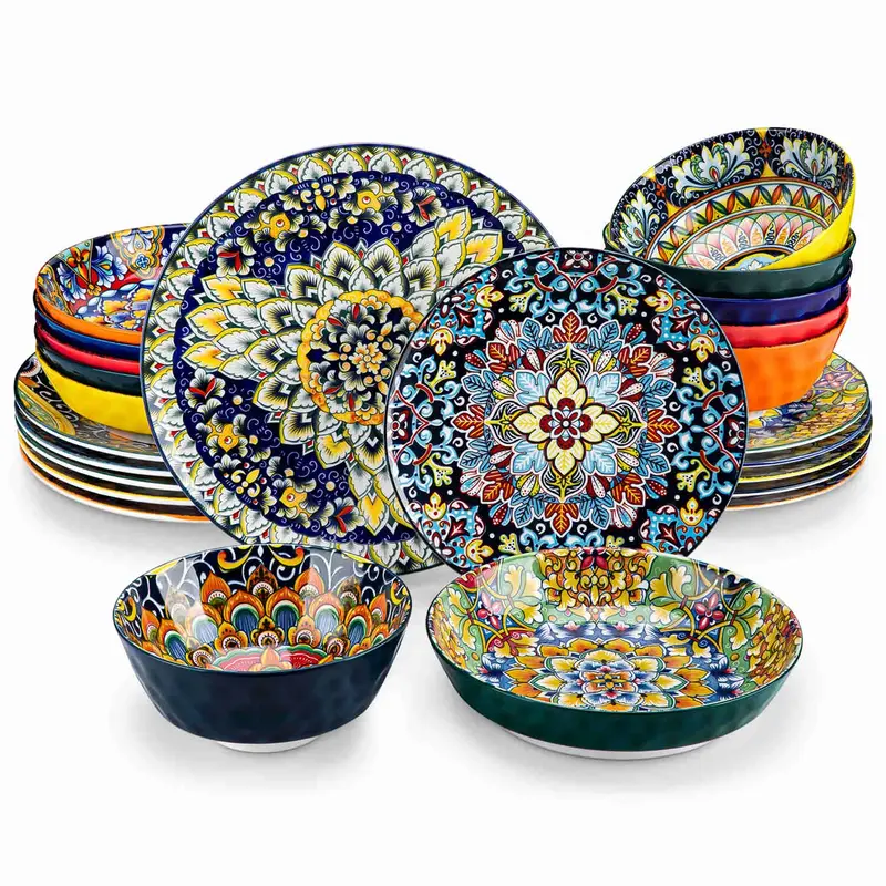 Vancasso Simi Service de table 24 pièces Porcelaine - Neuf Outlet